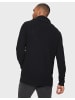 Threadbare Stehkragenpullover Francis in Schwarz