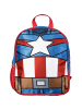 Marvel Rucksack Captain America GuriHiru-Hooded in blau