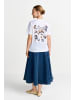 Rich & Royal T-Shirt in weiß mehrfarbig