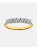 Diamant L'éternel Eternity-Ring aus 750 Gelbgold mit 18 Karat Diamant