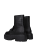 Jimmy Choo Schwarz Leder Knöchel Stiefel
