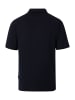 Casa moda Poloshirt Basic in Dunkelblau / grau