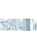 Buntpapierfabrik Ludwig Bähr Scrapbook Paper Premium Glitter 30,5x30,5cm Collection Winter 6 Blatt 1 Die-Cut + 1 Chipboard
