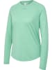 Hummel Hummel T-Shirt Hmlmt Yoga Damen Atmungsaktiv Leichte Design in OCEAN WAVE