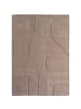 KADIMA DESIGN Teppich Kurzflor Skandinavisch Microfaser Innen in Beige