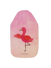 Mr. & Mrs. Panda Wärmflasche Flamingo Yoga ohne Spruch in Aquarell Pink