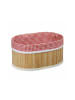 relaxdays 5 x Brotkörbchen in Natur - (B)33,5 x (H)16,5 x (T)23,5 cm
