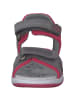 superfit Sandalen in hellgrau/pink