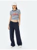 KOTON TSHIRT SS in Marineblau Gestreift