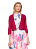 Vera Mont Sommer-Strickjacke mit 3/4 Arm in Dark Raspberry