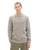 Tom Tailor Pullover CREWNECK KNIT in Beige