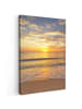 MuchoWow Leinwand bilder Sonnenuntergang Meer (BxH)
