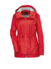 GOLDNER Funktionaler Regenmantel mit Jerseyfutter in rot