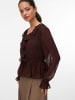 Vero Moda Bluse in Fudge