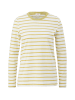 s.Oliver T-Shirt langarm in Creme-gelb