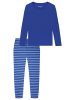 Schiesser Schlafanzug Casual Essentials in Royal