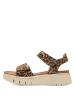 Tamaris Plateau Sandaletten in Animal