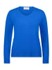 Betty Barclay Kaschmir-Pullover mit V-Ausschnitt in Adria