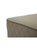 Mauro Ferretti Quadratischer Pouf aus grauem PVC, 35 x 35 x 38 cm