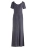 Vera Mont Abendkleid im Glitzer-Look in Dunkelblau/Grau