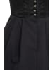 Gwandler Midi Dirndl SYLVI in schwarz