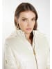 faina Damen Leichte Steppjacke in Wollweiss