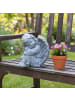 relaxdays Grabengel in Steingrau - 24 cm