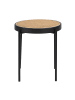 Angel Cerdá Ecktisch 2109 in Natürlich / Schwarz – (Ø)52 x (H)52 cm