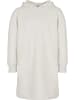 Urban Classics Urban Classics Damen Girls Oversized Terry Hoody Dress in lightgrey