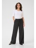 Kaffe Hose KAeliana Loose fit in Black / Chalk Pinstripe