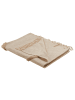 Beliani Kuscheldecke JAUNPUR in Beige - (W) 130 x (H) 1 x (L) 180 cm