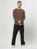 Kappa T-Shirt KMLogo in black-brown martini