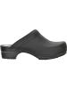 Sanita Comfortwear Clog "Wood-Chrissy Open" in Schwarz