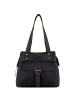 KLONDIKE 1896 Rush Zoe Schultertasche Leder 26 cm dunkelbraun