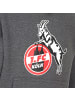 Fußballverein 1. FC Köln Kinder Sweatshirt "Hoodie Basic Anthrazit" in Grau
