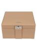 Windrose Marvella Schmuckkasten 21 cm in camel