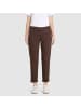 MAC HOSEN Stoffhose Chino turn up in schoko