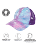 styleBREAKER Baseball Cap in Grau-Türkis