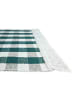 WohnDirect Indoor Küchenteppich MATRIX 1 in Petrol