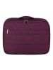 travelite Cubis Flugumhänger 40 cm Laptopfach mit Dehnfalte in berry