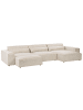 Beliani 2-tlg Modulsofa HELLNAR in Beige linksseitig