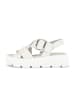 Gabor Plateau Sandalen in creme