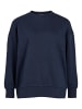 Vila Sweatshirt in Navy Blazer