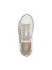 Tamaris Niedrige Sneakers aus Leder Weiß