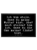 Mr. & Mrs. Panda Fußmatte Ich bin stolz, dass... mit Spruch in Schwarz