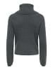ONLY Strickpullover in Dark Grey Melange