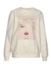 LASCANA Sweatshirt in hellbeige-natur-hellrosa