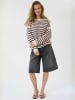 TeeShoppen Pullover Sienna Knit in Brown-Light Pink