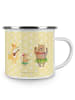 Mr. & Mrs. Panda Kaffeebecher Waldtiere Aloha ohne Spruch in Gelb Pastell