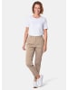 GOLDNER Satinhose Carla Sportive Hose Carla aus trageangenehmen Satin in beige